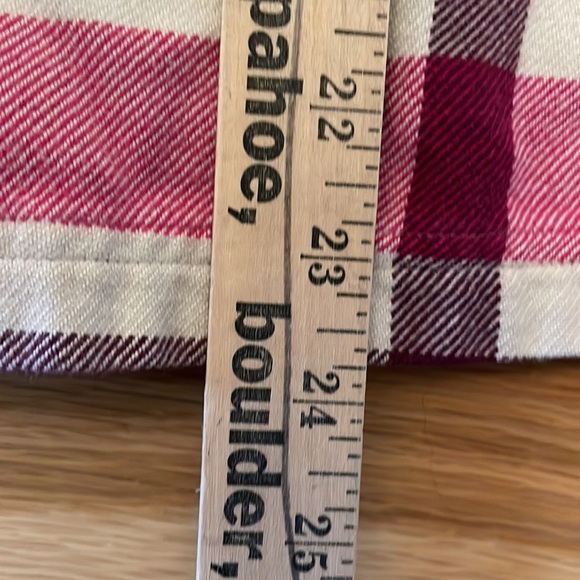 Patagonia Womens pink fjord Flannel shirt - size 2 - Picture 8 of 8